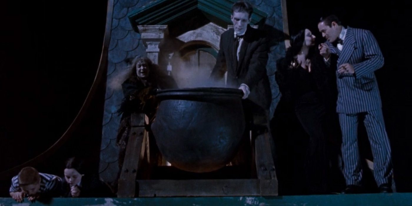 Familien Addams åpner jul