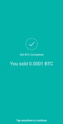 Selg Bitcoin på Crypto.com