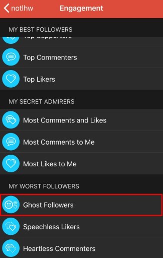 Instagram-spøkelsesfølgere