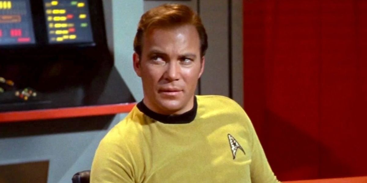 William Shatner som kaptein Kirk i Star Trek