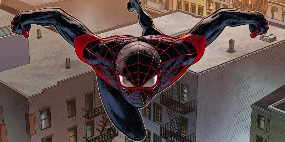 Ultimate Spider Man hopper gjennom gatene i New York