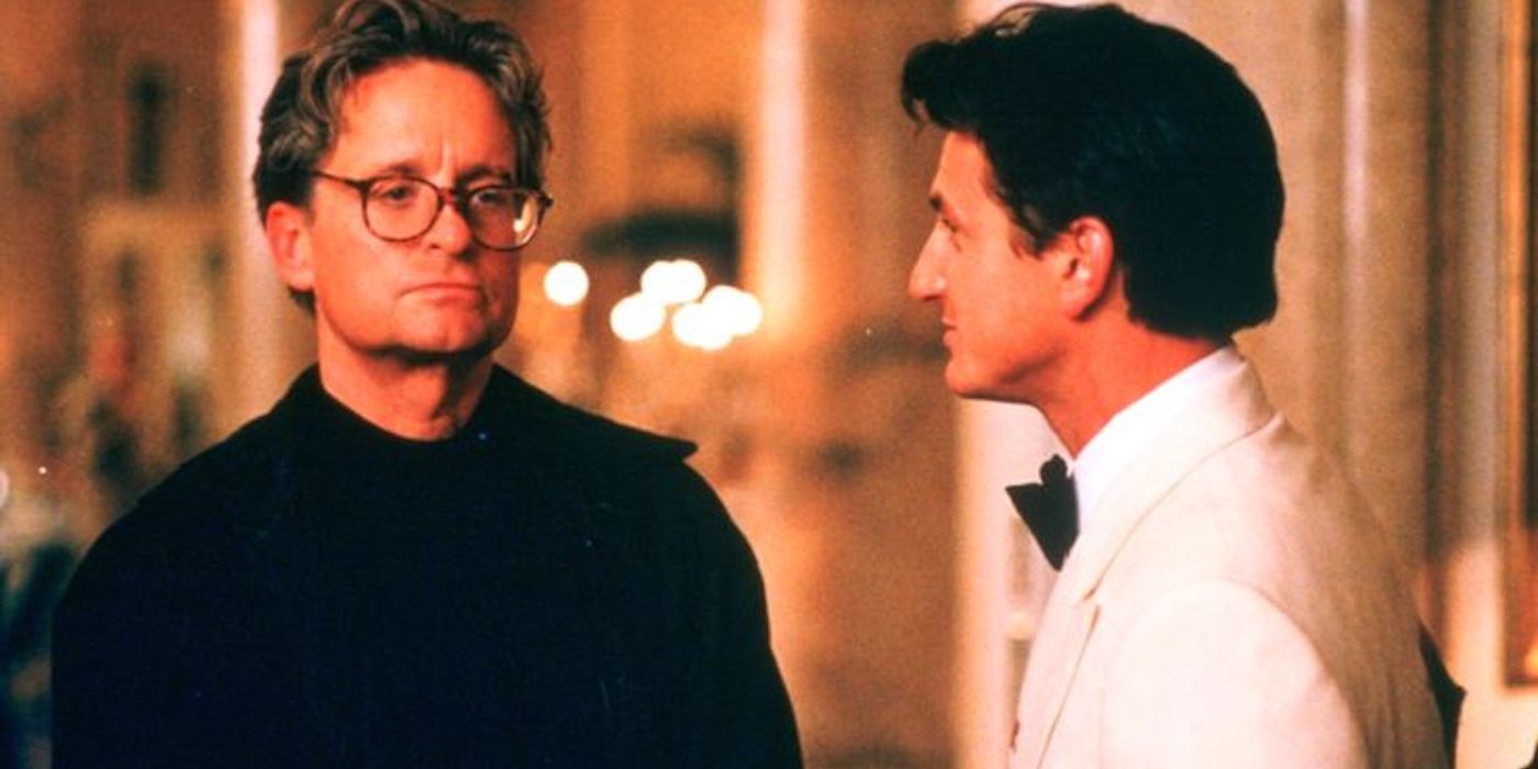 Michael Douglas og Sean Penn i The Game