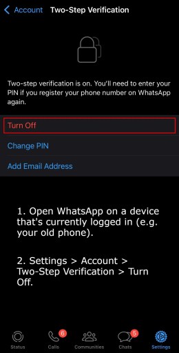 WhatsApp sikkerhetskode ikke mottatt