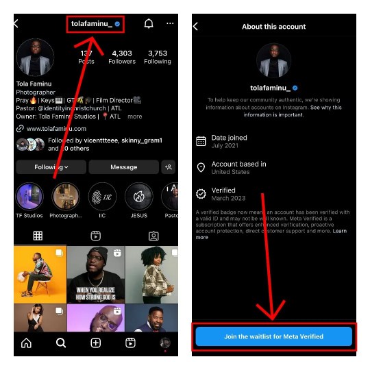 Hvordan fikse Meta Verified-alternativet som ikke vises på Instagram