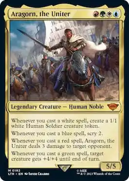 Aragorn, Uniter-kortet fra MTG.