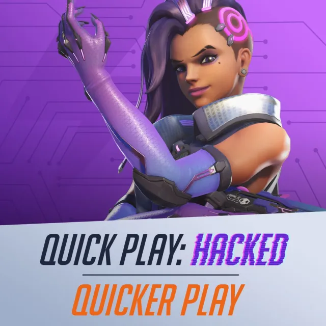 Quick Play: Hacked - Quicker Play-kunst med Sombra i Overwatch 2
